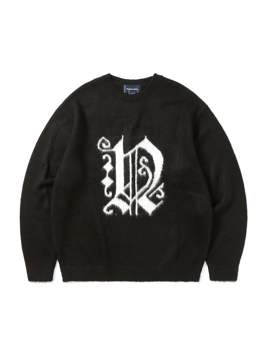 Louis Vuitton Navy/White Monogram Sweater Size L