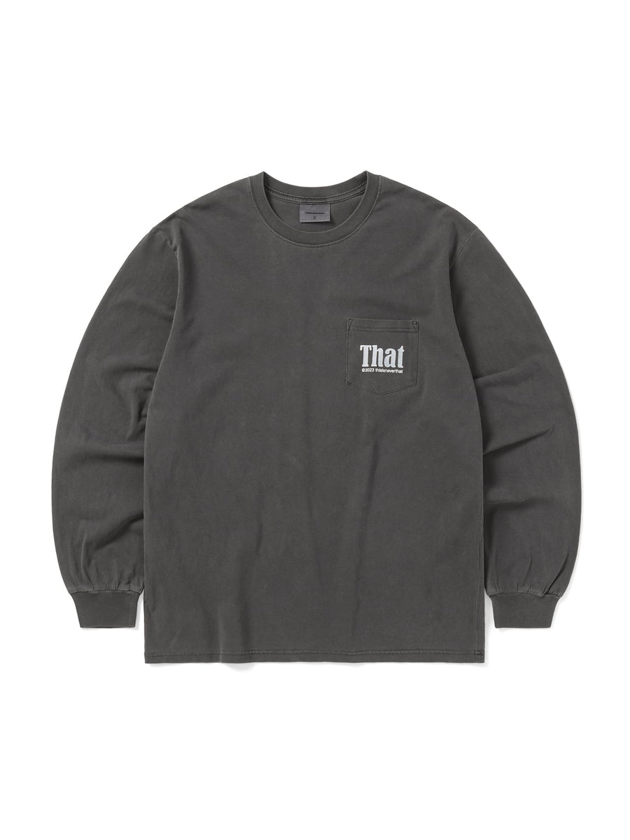 That Pocket L/S Tee – thisisneverthat® INTL
