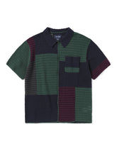 Block Crochet Knit S/S Shirt