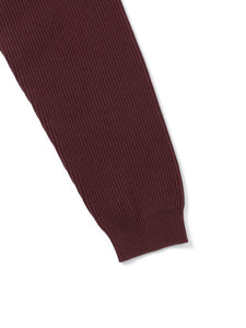 Velvet Knit Zip Polo