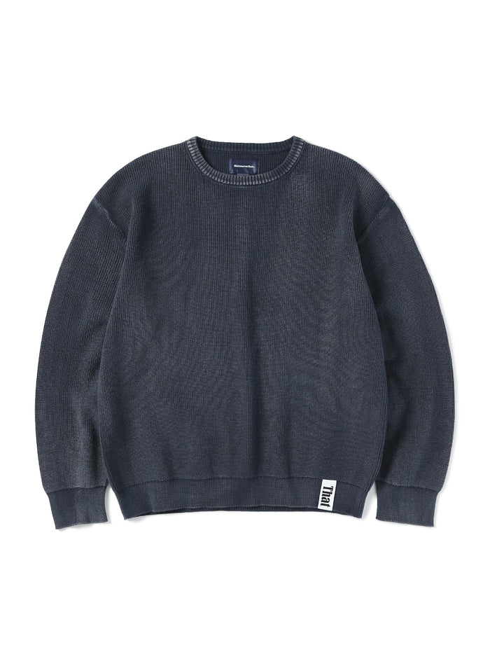 Acid Wash Knit Sweater – thisisneverthat® INTL
