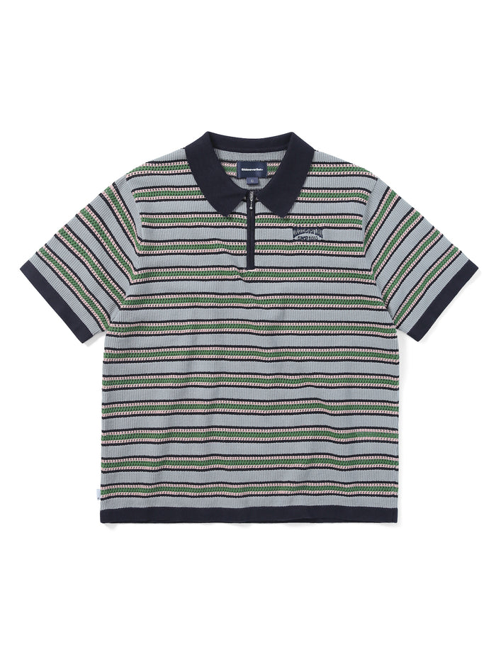 Stripe S/S Knit Polo – thisisneverthat® INTL